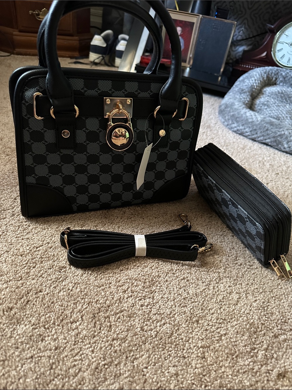 Black tote/cross body